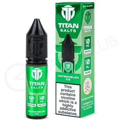 Watermelon Ice Nic Salt E-Liquid by Titan Salts