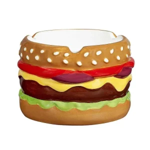 Ceramic Cheeseburger Ashtray
