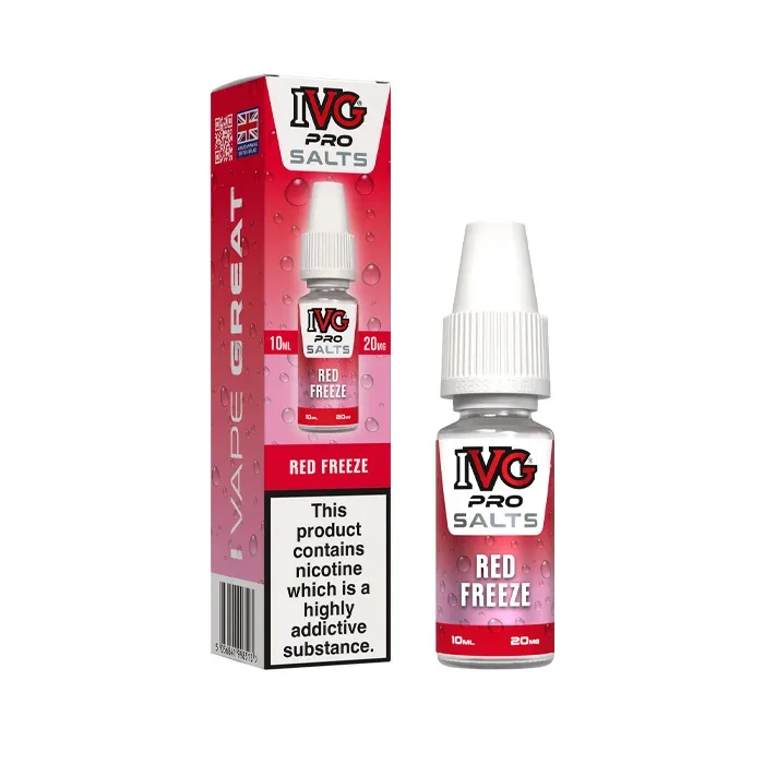 Red Freeze Nic Salt E-Liquid by IVG Pro