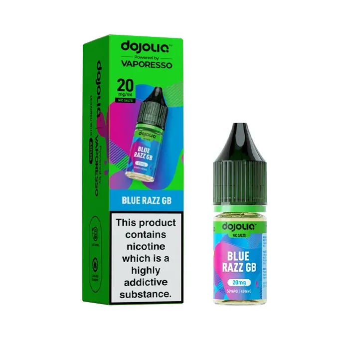 Blue Razz GB Nic Salt E-Liquid by Vaporesso Dojoliq