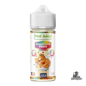 Glazed Donut Pebz — Pod Juice 100mL Freebase