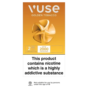 Vuse ePod vPro Golden Tobacco Pods