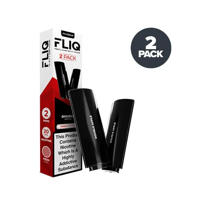 Double Apple Avomi Fliq Prefilled Pods