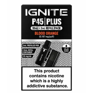 Ignite P45 Plus Blood Orange 20mg Refill Pack