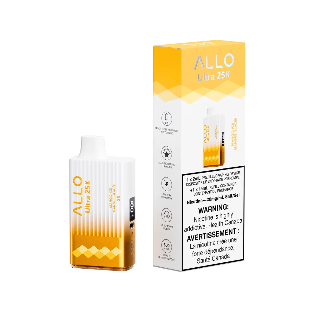 Allo Ultra 25K Mango Ice 2ml 20mg