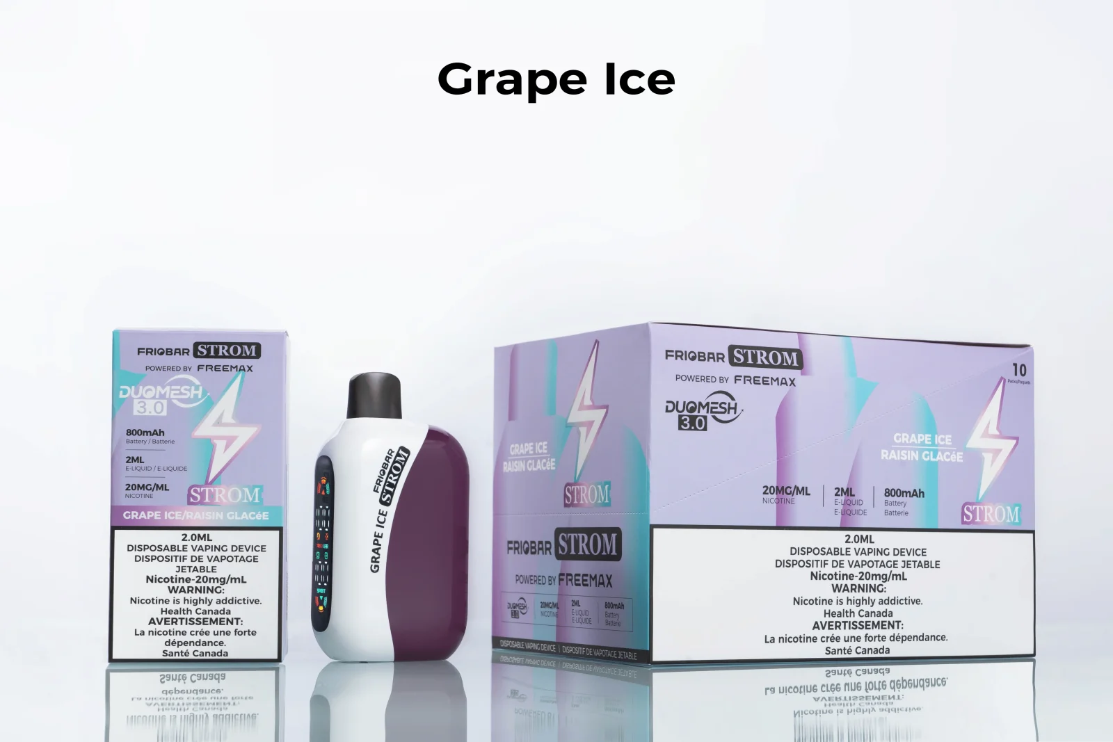 Friobar Strom 15K Puffs Grape Ice
