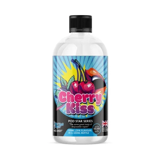 Cherry Kiss MES Shot | Bottle Shot