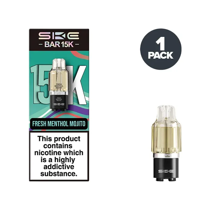 Fresh Menthol Mojito SKE Bar 15K Refill Pack