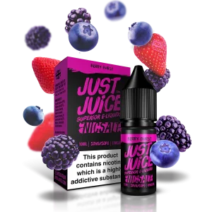 Berry Burst Nicotine Salt E‑Liquid 10ml – Just Juice