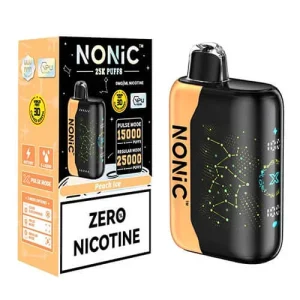NONIC Peach Ice 25K ZERO Nicotine Disposable