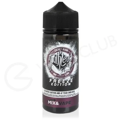 Cherry Bomb Shortfill E-Liquid by Ruthless Freeze 100ml