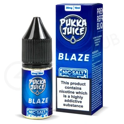 Blaze Nic Salt E-Liquid by Pukka Juice