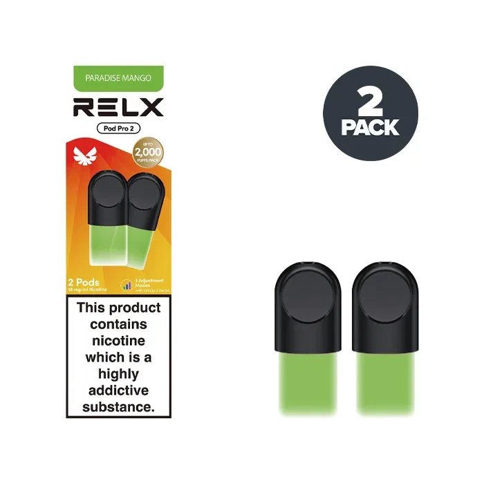 Paradise Mango RELX Pod Pro 2 Prefilled Pods