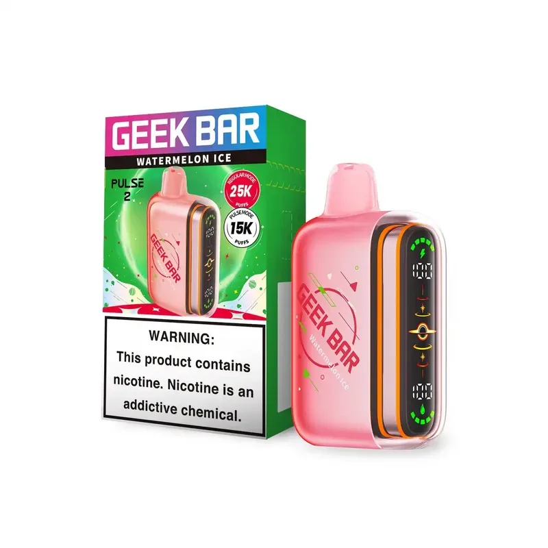 Geek Bar Pulse 2 Watermelon Ice - Geek Bar Pulse 2 Watermelon Ice