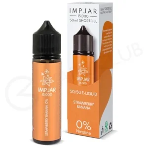 Strawberry Banana Shortfill E-Liquid by Imp Jar 50ml
