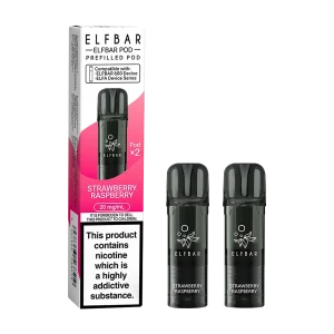 Strawberry Raspberry Elfbar 600 Pods