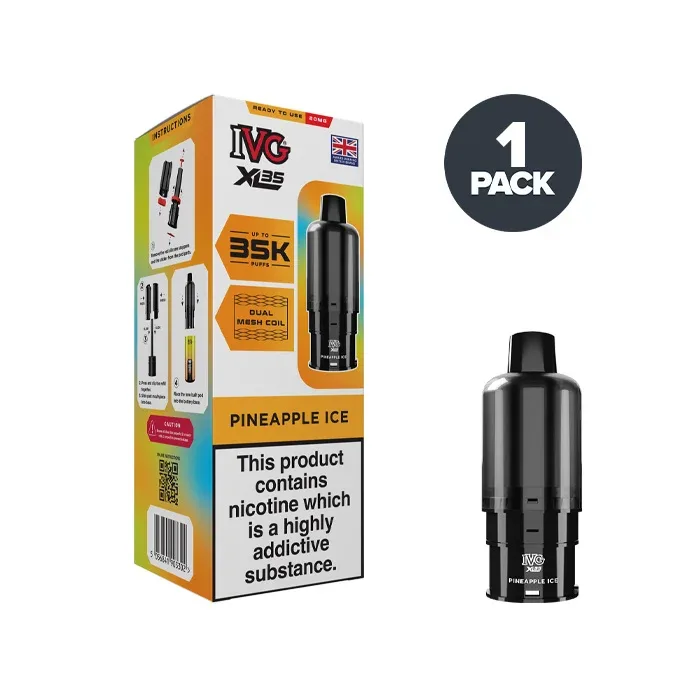 Pineapple Ice IVG XL35 Prefilled Pods