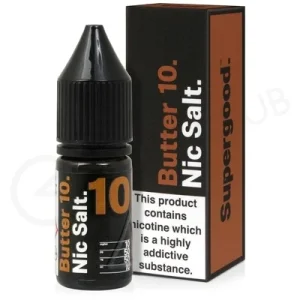 Butter 10 Nic Salt E-Liquid by Supergood