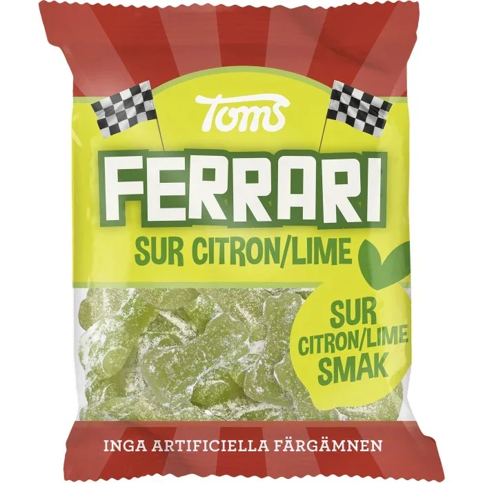 Toms Ferrari sur citron/lime 120g