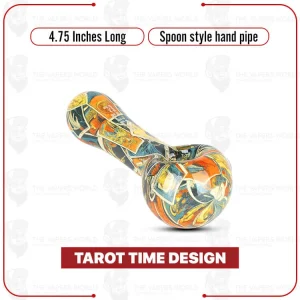 Pulsar Inside Print Tarot Time Hand Pipe