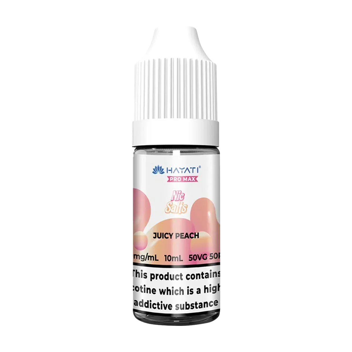 Juicy Peach Nic Salt by Hayati Pro Max 10ml