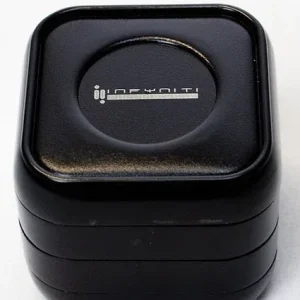Infyniti 4 parts Black Zinc Grinder w/Storage