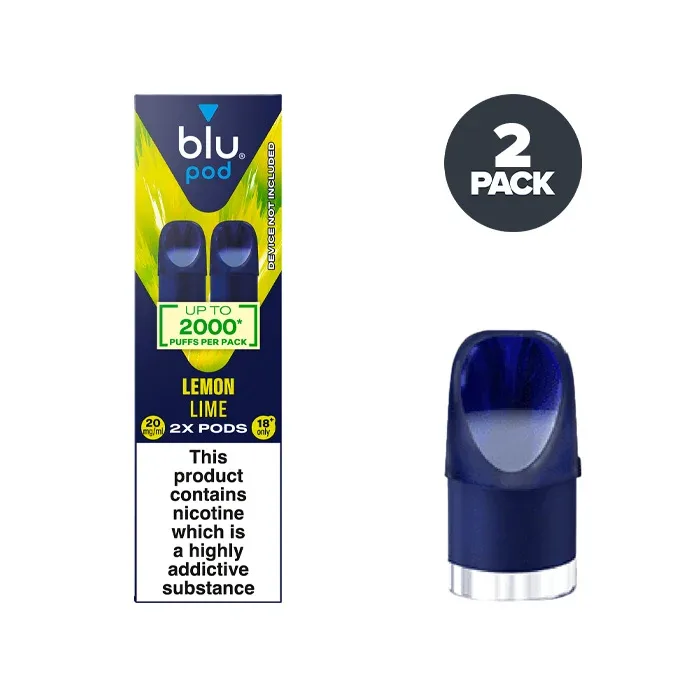 Lemon Lime Blu Bar Pre-filled Pods