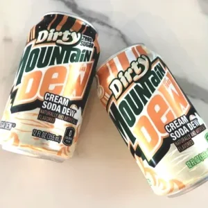 Mountain Dew Dirty Cream Soda Zero Sugar 355ml