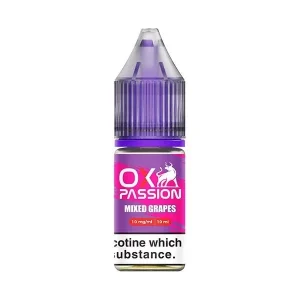 Oxva OX Passion Nic Salt Mixed Grapes 10ml E-Liquid