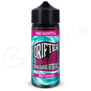 Triple Menthol Shortfill E-Liquid by Drifter Bar Juice 100ml