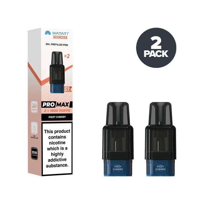 Fizzy Cherry Hayati Pro Max S1 Prefilled Pods