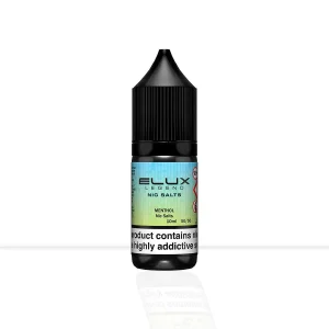 Menthol Nic Salt E-Liquid Elux Legend