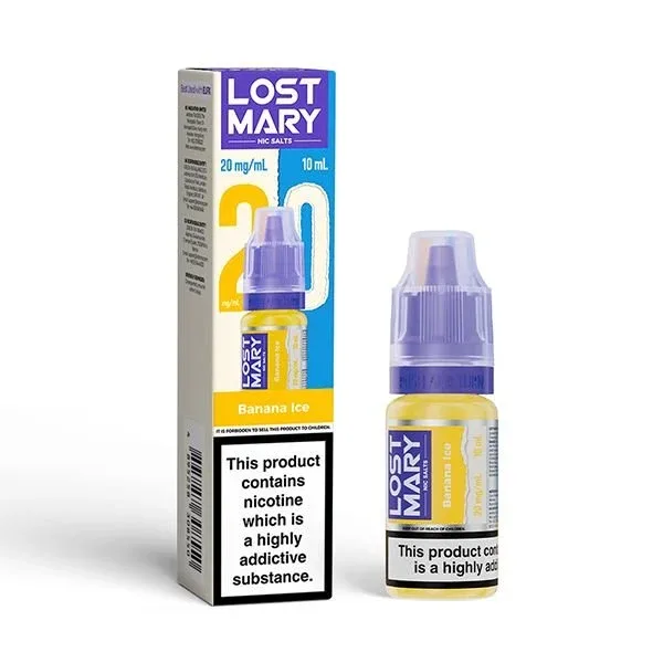Lost Mary Nic Salt Banana Ice 10ml E-Liquid
