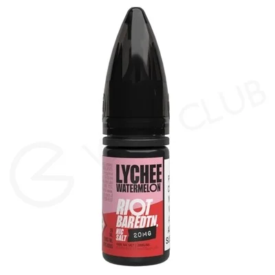Lychee Watermelon Nic Salt E-Liquid by Riot Bar Edition