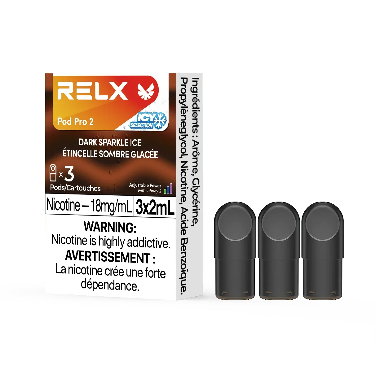 Relx pod pro 2 Dark Sparkle Ice
