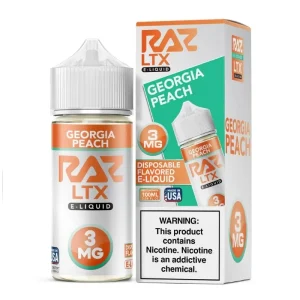 Pod Juice X RAZ LTX Georgia Peach 100ml E-juice
