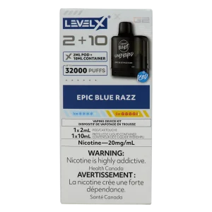 Level X G2 Pod Epic Blue Razz Iced 2ml 20mg