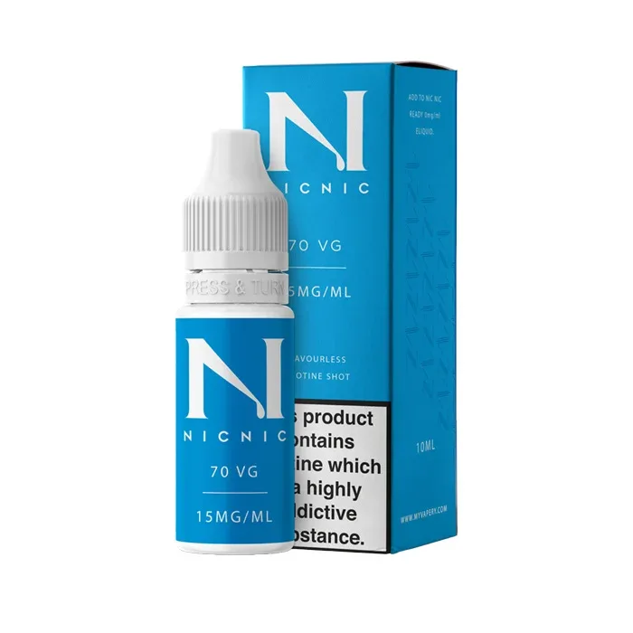 Nic Nic 10ml Nicotine Salt Shot 70VG 15mg