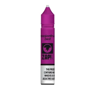 Zap! Juice Passionfruit Zest 10ml Nicotine Salt E-Liquid