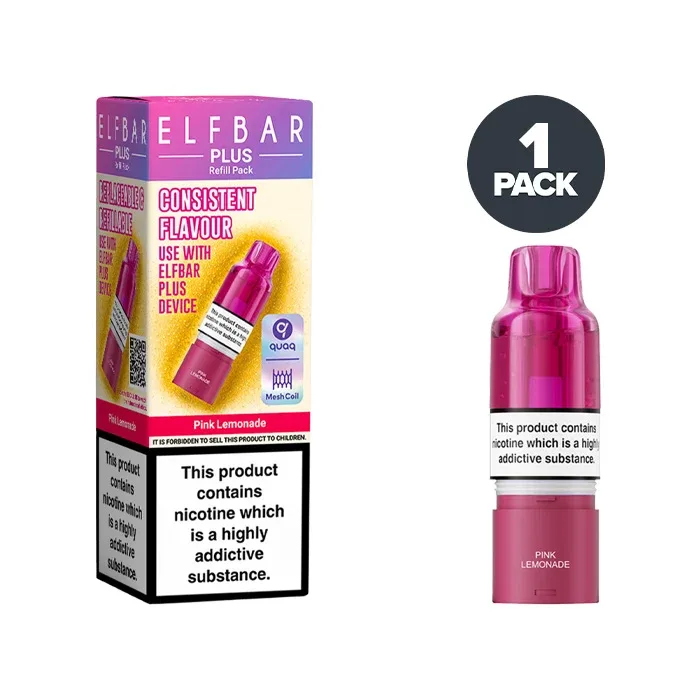 Pink Lemonade Elf Bar Plus Refill Pack