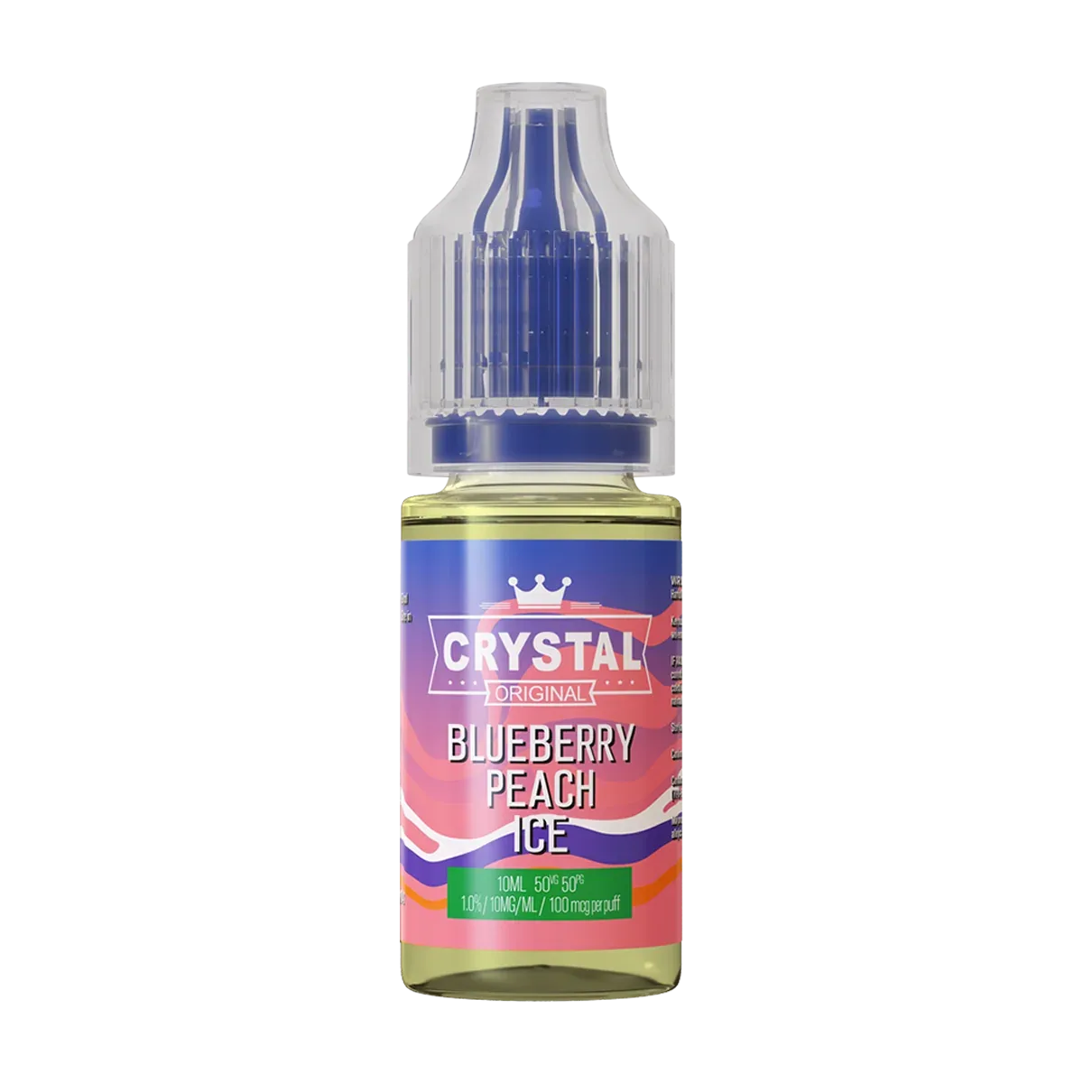 Blueberry Peach Ice Nic Salt by SKE Crystal 10ml