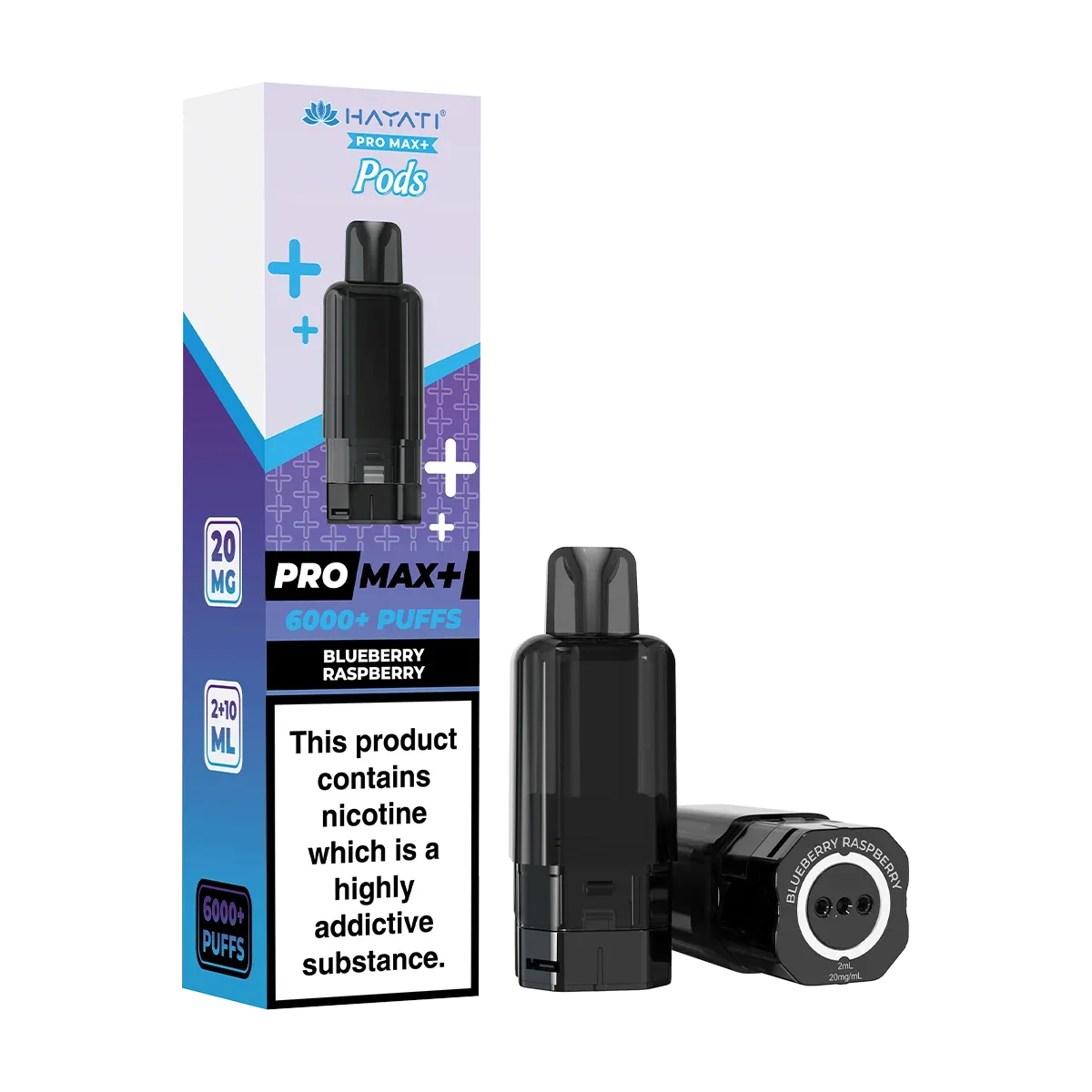 Blueberry Raspberry Hayati Pro Max+ Refill Pack