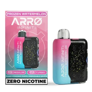 ARRO Infiniti Frozen Watermelon 40K ZERO Nicotine Disposable