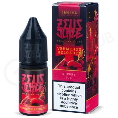 Vermilion Reloaded Nic Salt E-Liquid by Zeus Juice
