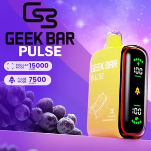GEEK BAR PULSE 16ML 15000 PUFFS RECHARGEABLE DISPOSABLE VAPE