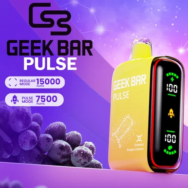GEEK BAR PULSE 16ML 15000 PUFFS RECHARGEABLE DISPOSABLE VAPE