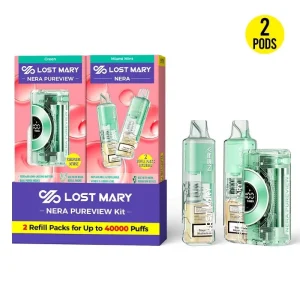 Miami Mint Lost Mary Nera Pureview 40K Disposable Vape 5%