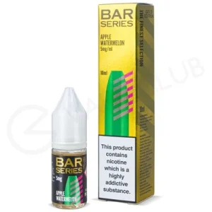 Apple Watermelon Nic Salt E-Liquid by Bar Series Gold Edition