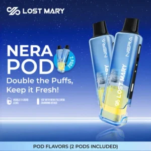 LOST MARY NERA FULLVIEW 70,000 PUFFS DISPOSABLE VAPE 2-PACK (PODS ONLY)