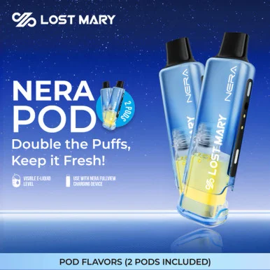 LOST MARY NERA FULLVIEW 70,000 PUFFS DISPOSABLE VAPE 2-PACK (PODS ONLY)
